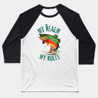 Fishing with norm, fish realm Baseball T-Shirt